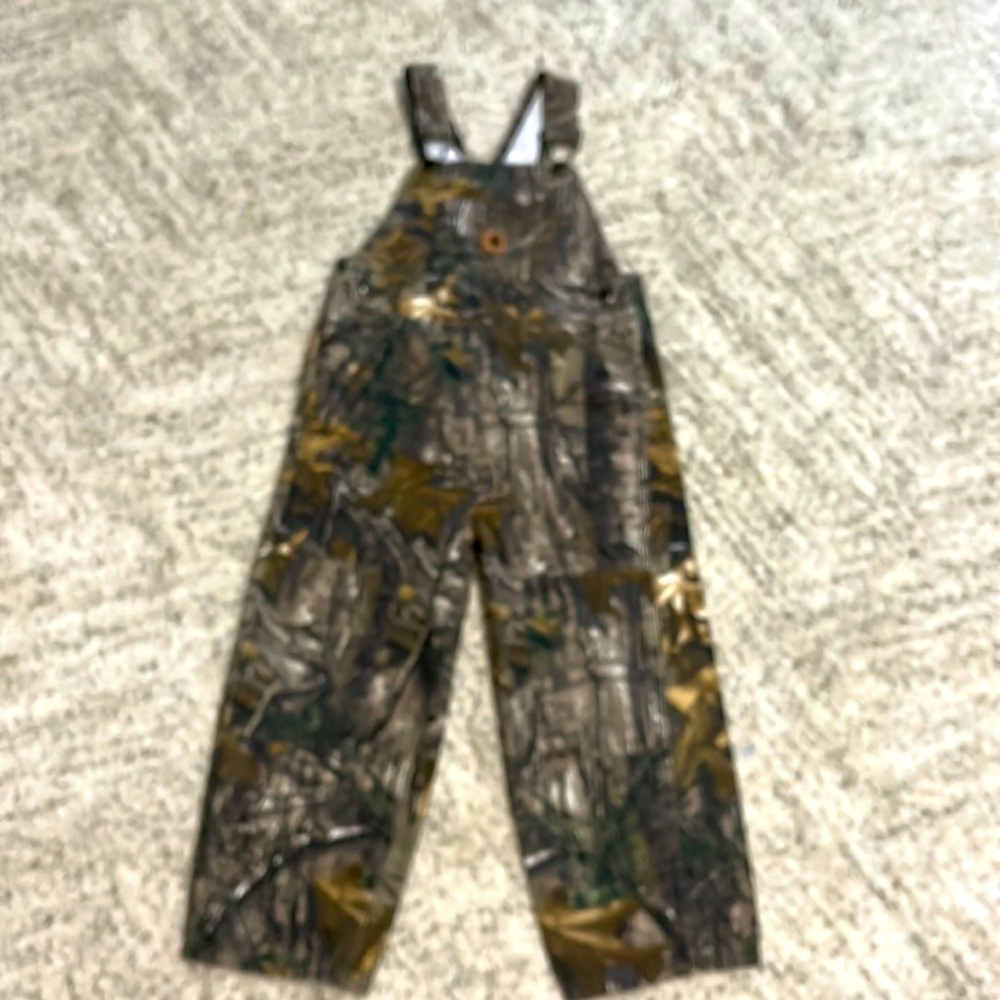 Carhartt boys overall size 4T